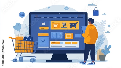 this A B2B e-commerce website integrating with an enterprise resource planning (ERP) system.