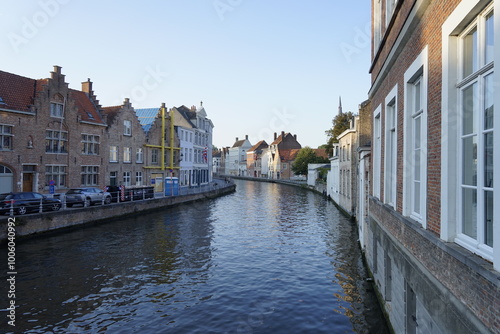 belgica, edificios, paisaje