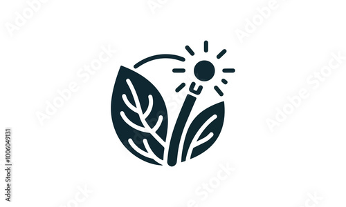 Dermatology logo design, vector symbol for natural beauty body and face care, natural beauty face care vector symbol
