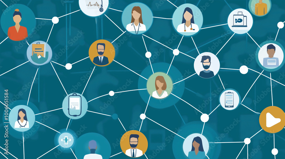 Health Information Exchange (HIE), the exchange of health information between healthcare providers with an image depicting seamless sharing of patient records across healthcare networks
Health Information Exchange (HIE), the exchange of health information between healthcare providers with an image depicting seamless sharing of patient records across healthcare networks