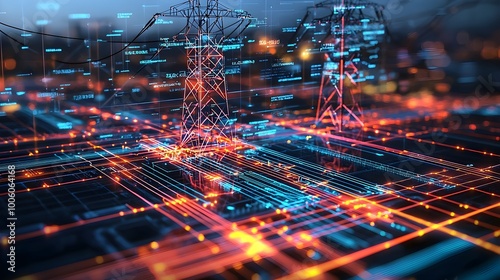 Futuristic Power Grid Network