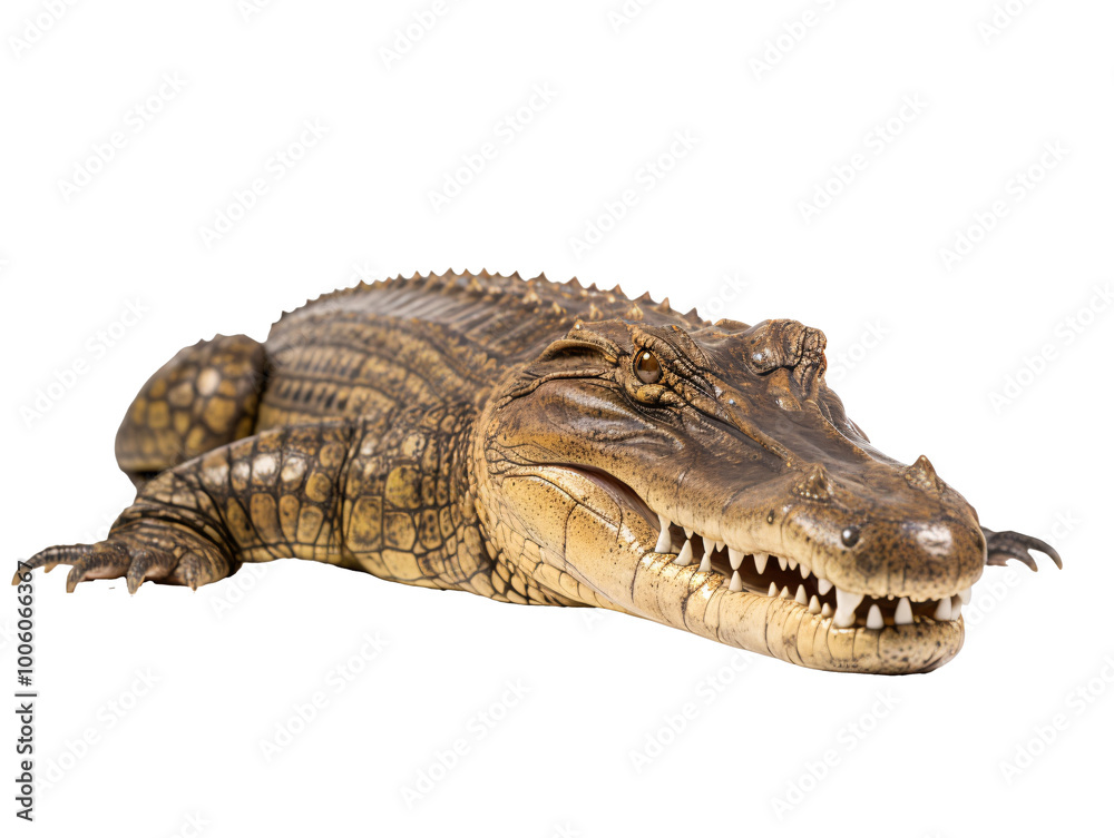 a crocodile with its mouth open a crocodile with its mouth open
