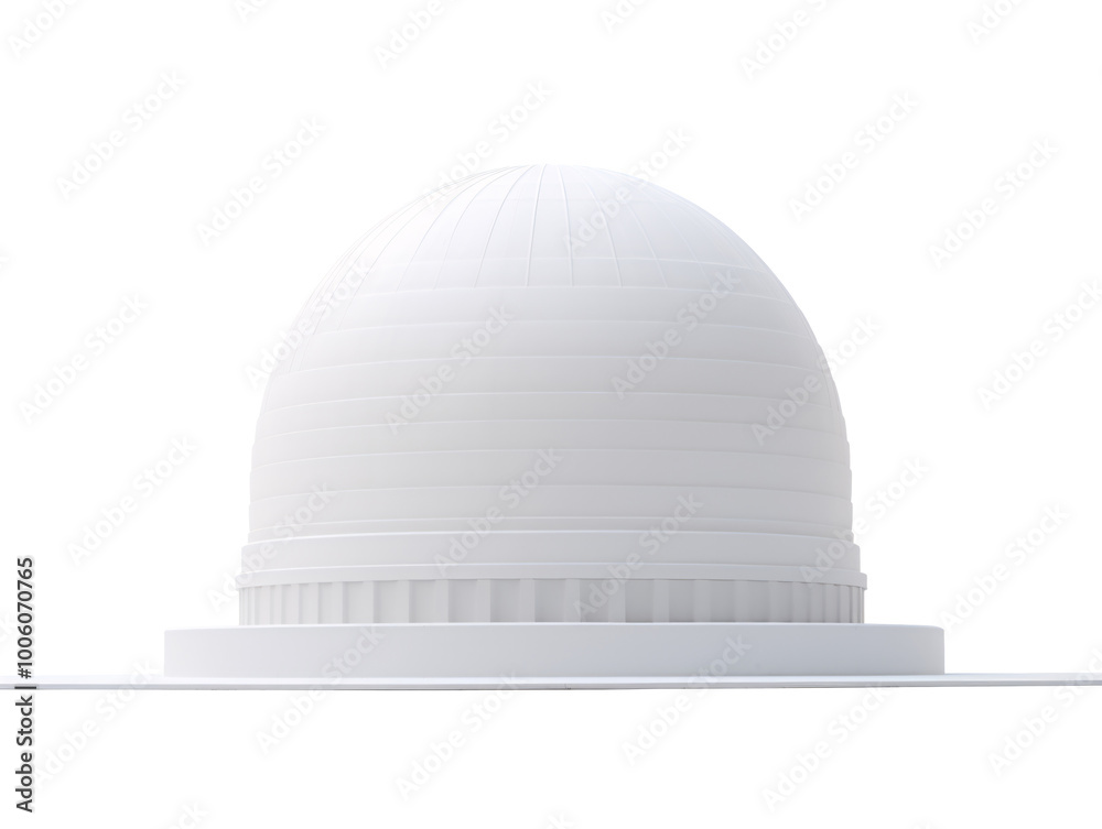 a white dome with a round top a white dome with a round top