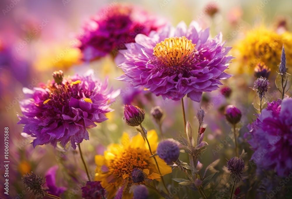 vibrant close colorful wildflowers showcasing rich details blurry pastel background, petals, blossoms, plants, stems, colors, bouquets, nature, gardens vibrant close colorful wildflowers showcasing rich details blurry pastel background, petals, blossoms, plants, stems, colors, bouquets, nature, gardens