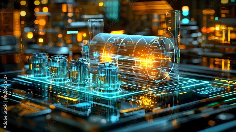 Futuristic Technology Concept Futuristic Technology Concept