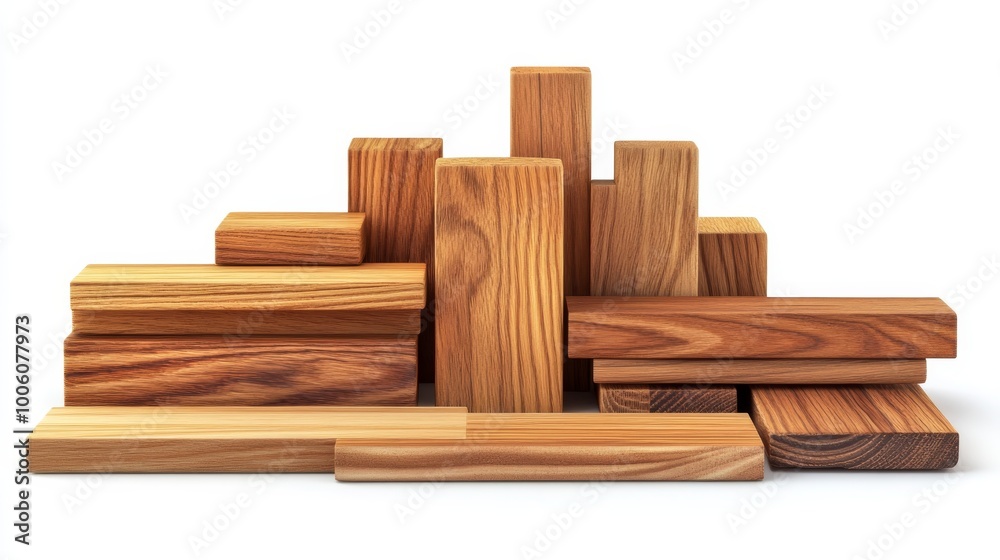 set of 2x4 wooden boards in various lengths and orientations, isolated on white, showcasing high-quality timber with natural wood grain, ideal for building materials, carpentry, or woodworking content set of 2x4 wooden boards in various lengths and orientations, isolated on white, showcasing high-quality timber with natural wood grain, ideal for building materials, carpentry, or woodworking content