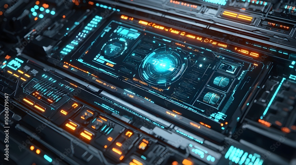 Futuristic Technology Interface Futuristic Technology Interface