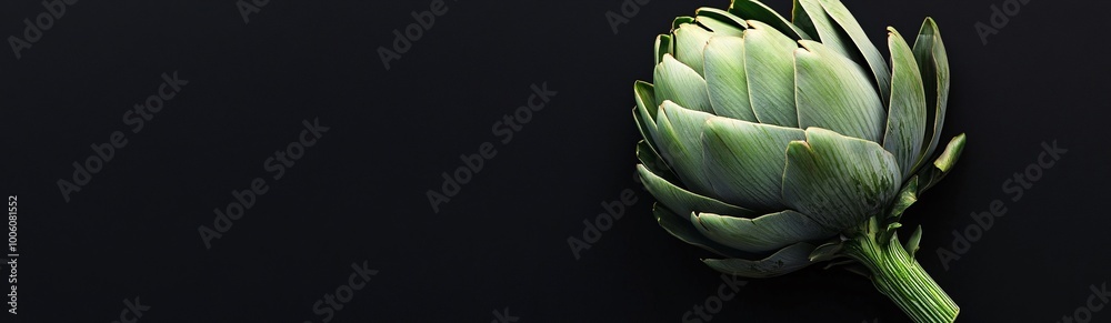 a banner showing an artichoke a banner showing an artichoke