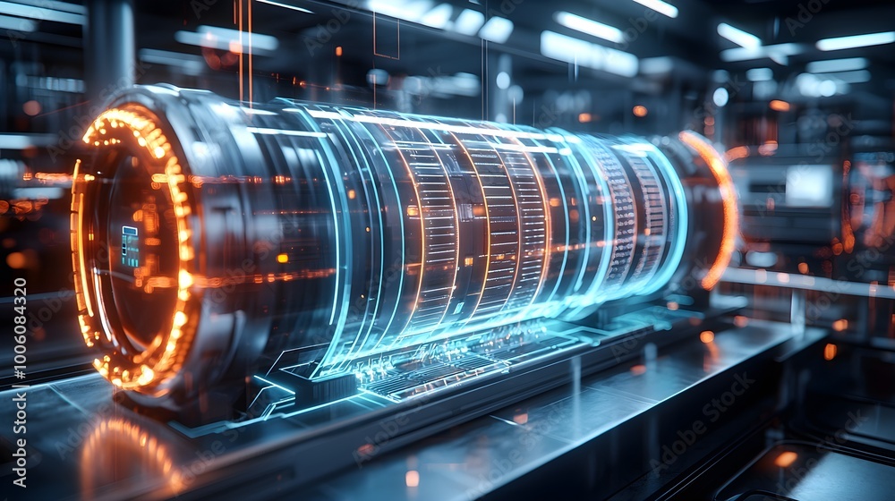 Futuristic Technology Server Futuristic Technology Server