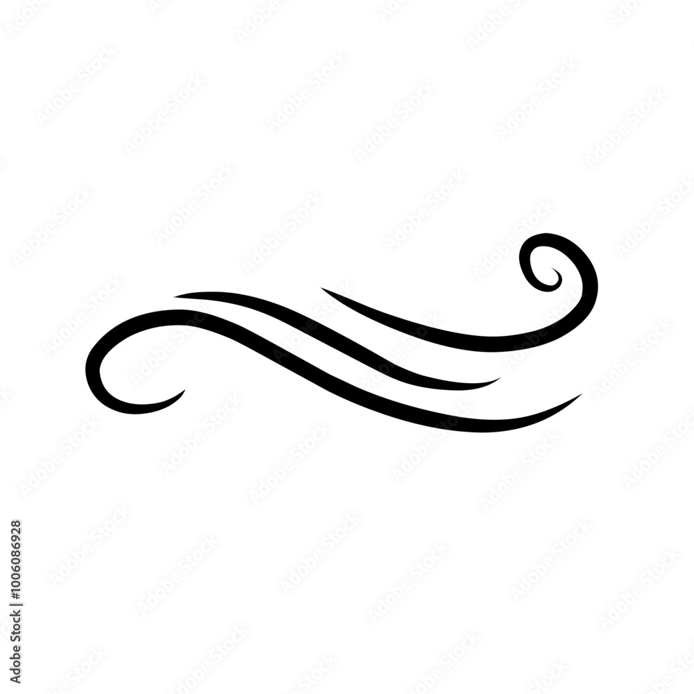 Calligraphic swoosh tail Calligraphic swoosh tail