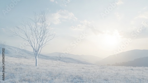 A barren hillside showing the effects of deforestation over time