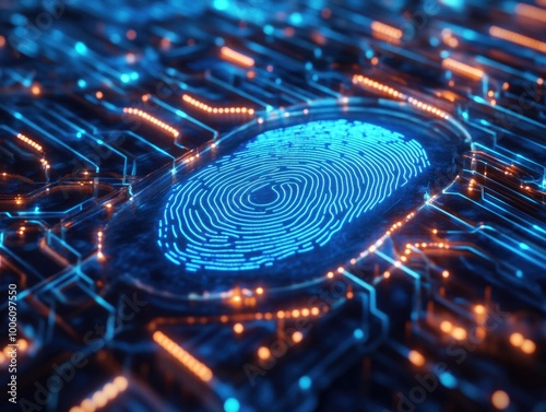 Fingerprint on Circuit Board