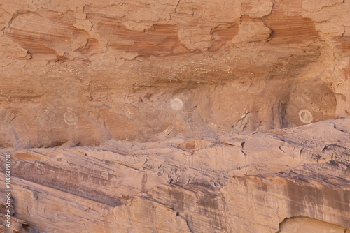 Cuadro en lienzo Petroglyphs at Canyon de Chelly National Monument, Arizona