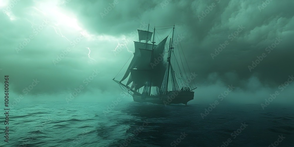 Bermuda Triangle Expedition Majestic Tall Ships Navigating Treacherous Waters Bermuda Triangle Expedition Majestic Tall Ships Navigating Treacherous Waters
