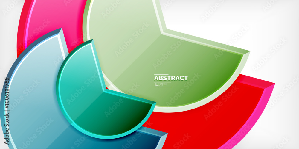 Trendy round shapes with triangular angle design element. Vector Illustration For Wallpaper, Banner, Background, Card, Book Illustration, landing page Trendy round shapes with triangular angle design element. Vector Illustration For Wallpaper, Banner, Background, Card, Book Illustration, landing page