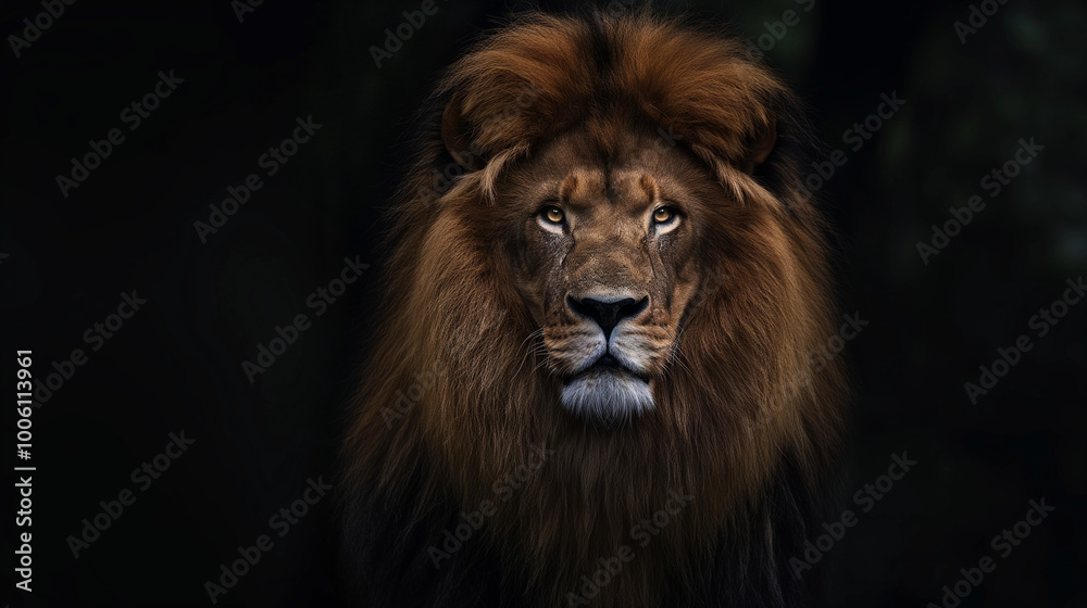 Fototapeta premium portrait of a lion