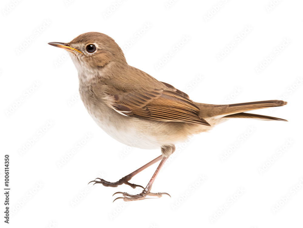 Fototapeta premium a bird standing on a white background