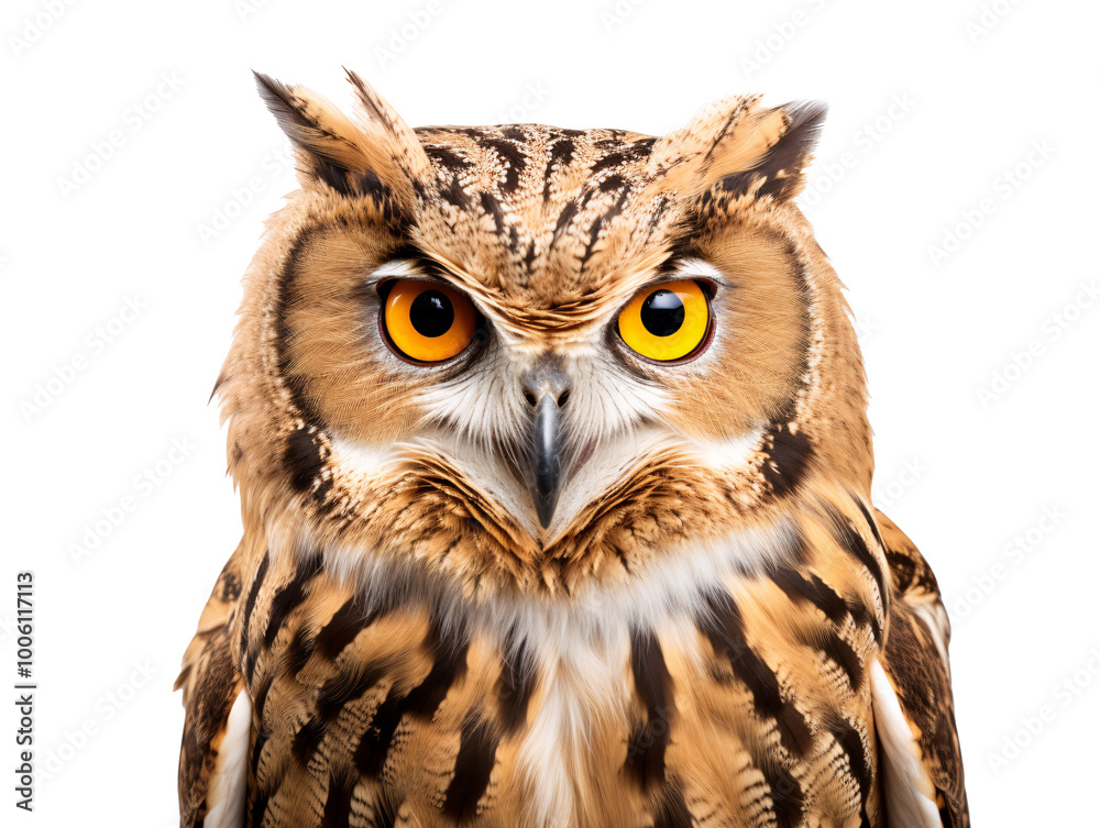 Obraz premium a close up of an owl