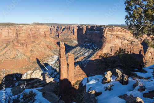 Spider Rock at Canyon de Chelly National Monument, Arizona
 photo