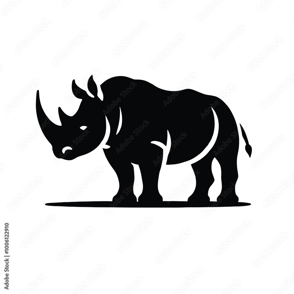 Rhino Silhouette Rhino Silhouette