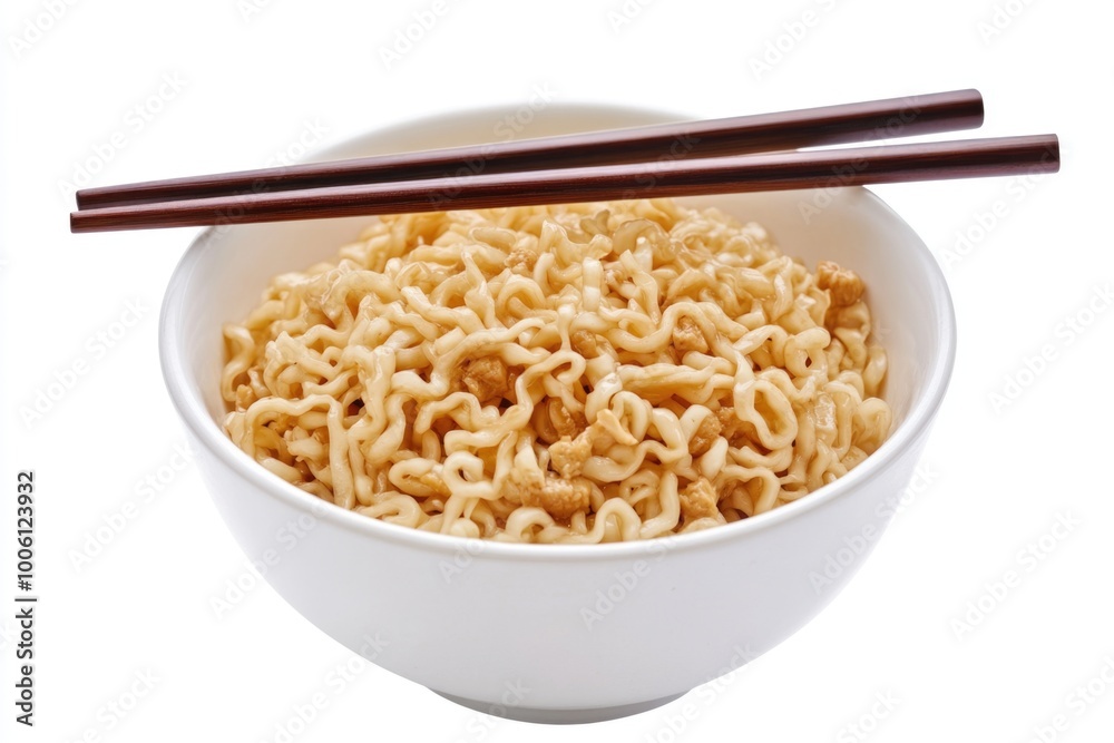 Asian-style noodle dish Asian-style noodle dish