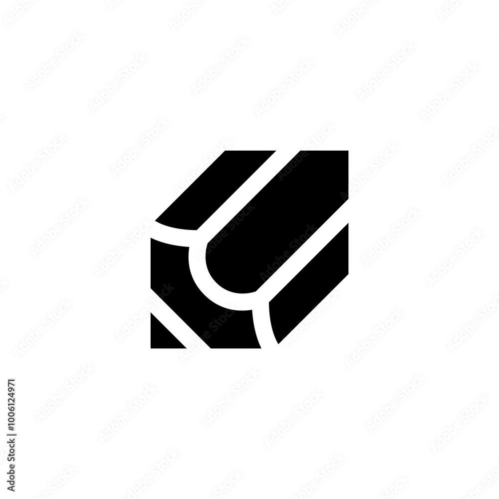 Pencil vector logo template. Suitable for business, education, black color. Pencil vector logo template. Suitable for business, education, black color.
