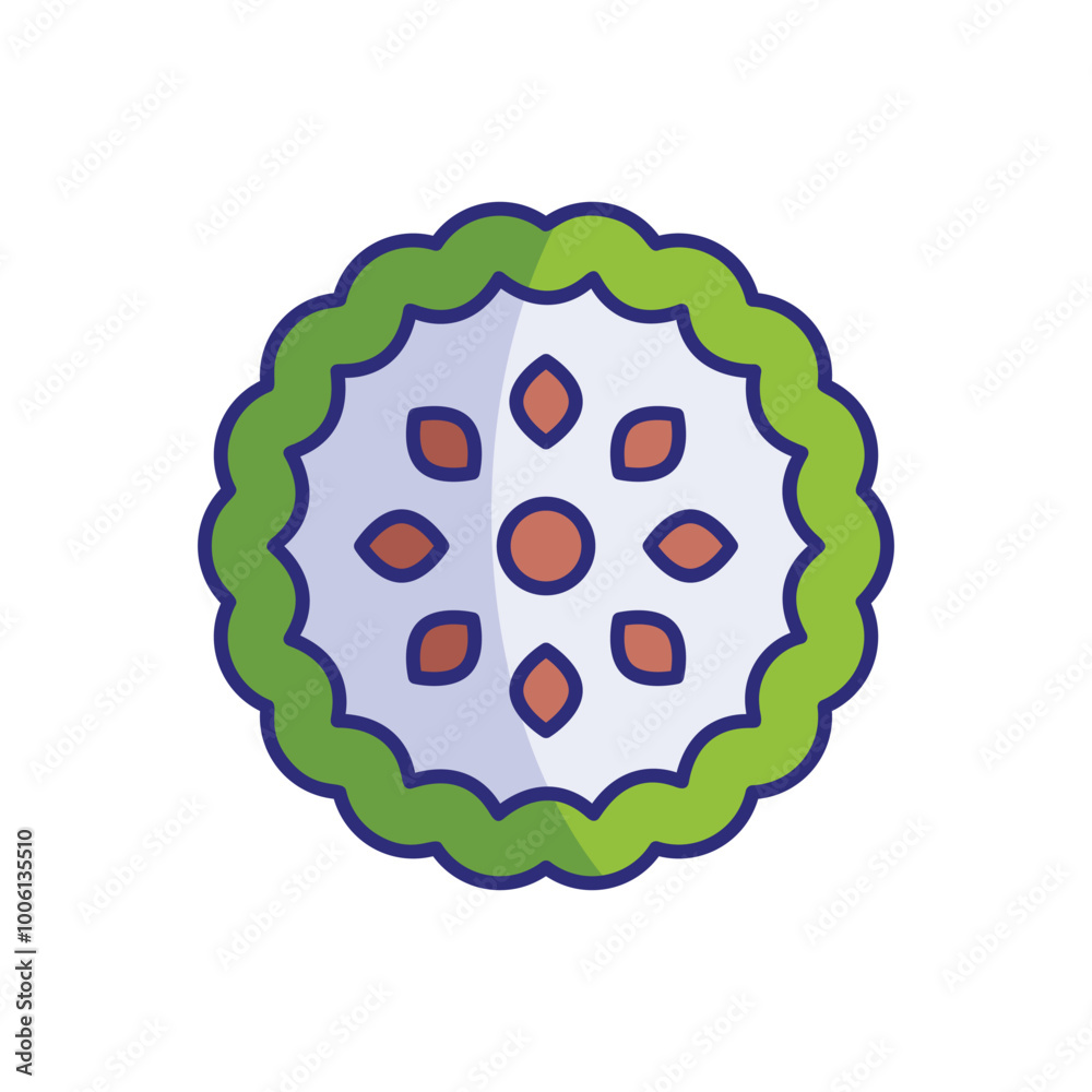 Pecan Pie vector icon Pecan Pie vector icon