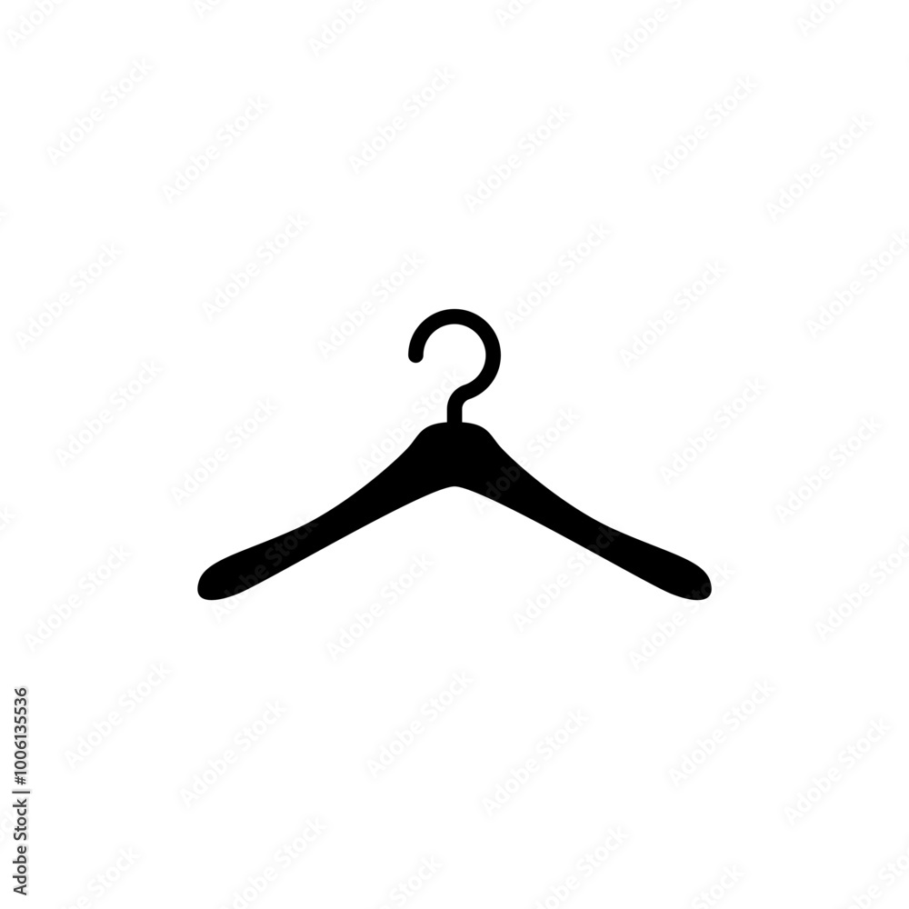Hanger icon design. Clothes rack symbol. Hanger icon design. Clothes rack symbol.