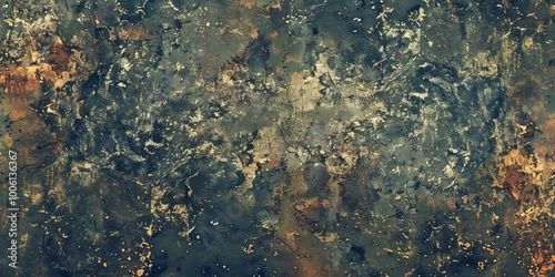 High-resolution abstract grunge texture background featuring earthy tones and distressed paint effects, perfect for artistic and design projects.