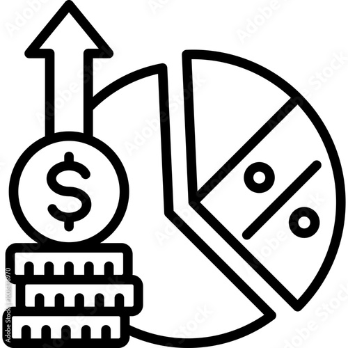 Profit Margin Icon