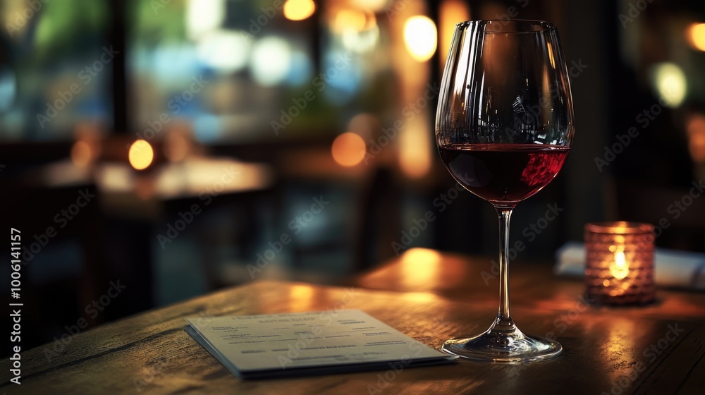 Wine on Wooden Table Wine on Wooden Table
