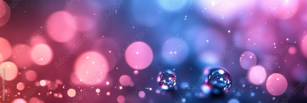Enchanting Bokeh: A Dreamy Dance of Colors and Water Droplets Enchanting Bokeh: A Dreamy Dance of Colors and Water Droplets