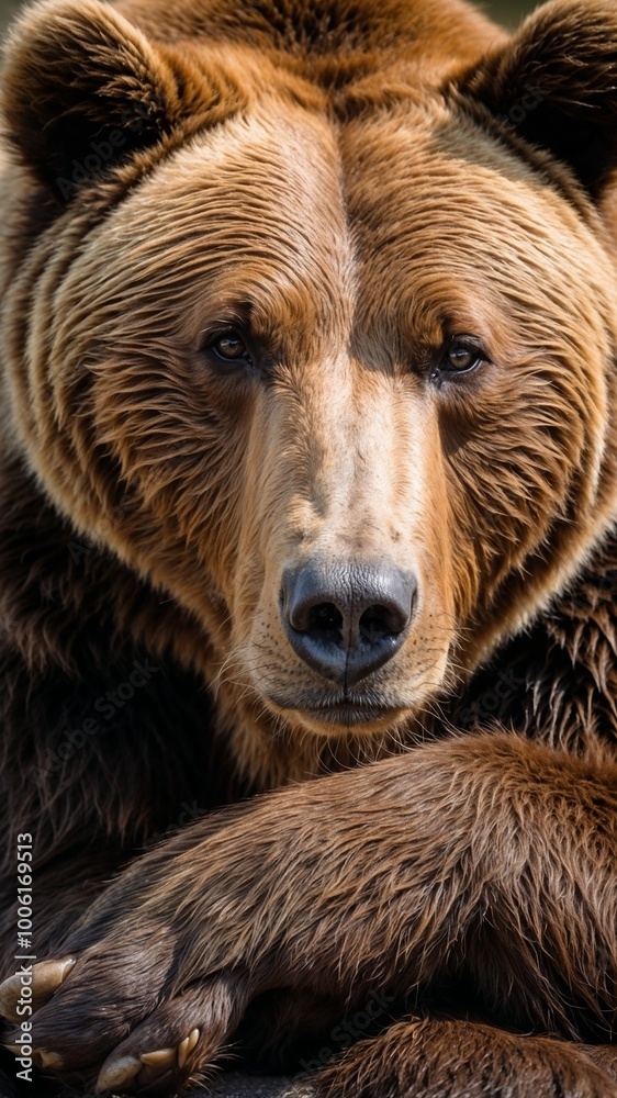 Obraz premium Grizzly Grandeur