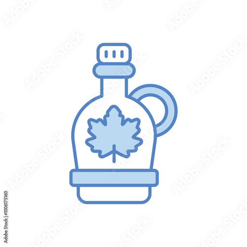 Maple Syrup vector icon