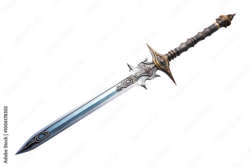 PNG Old sword weapon dagger white background. PNG Old sword weapon dagger white background.