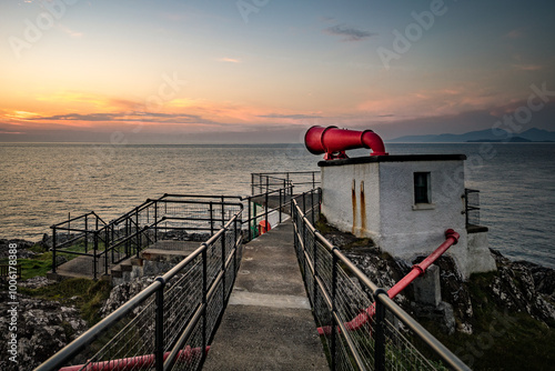 Foghorn Viewing Platform at Ardnamurchan Lighthouse photo