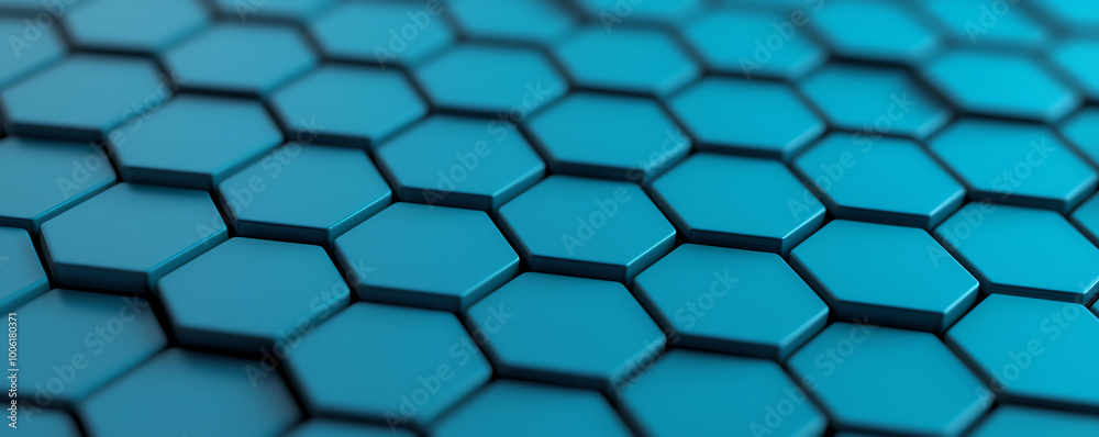 Hexagonal pattern, blue and black, abstract background texture. Hexagonal pattern, blue and black, abstract background texture.