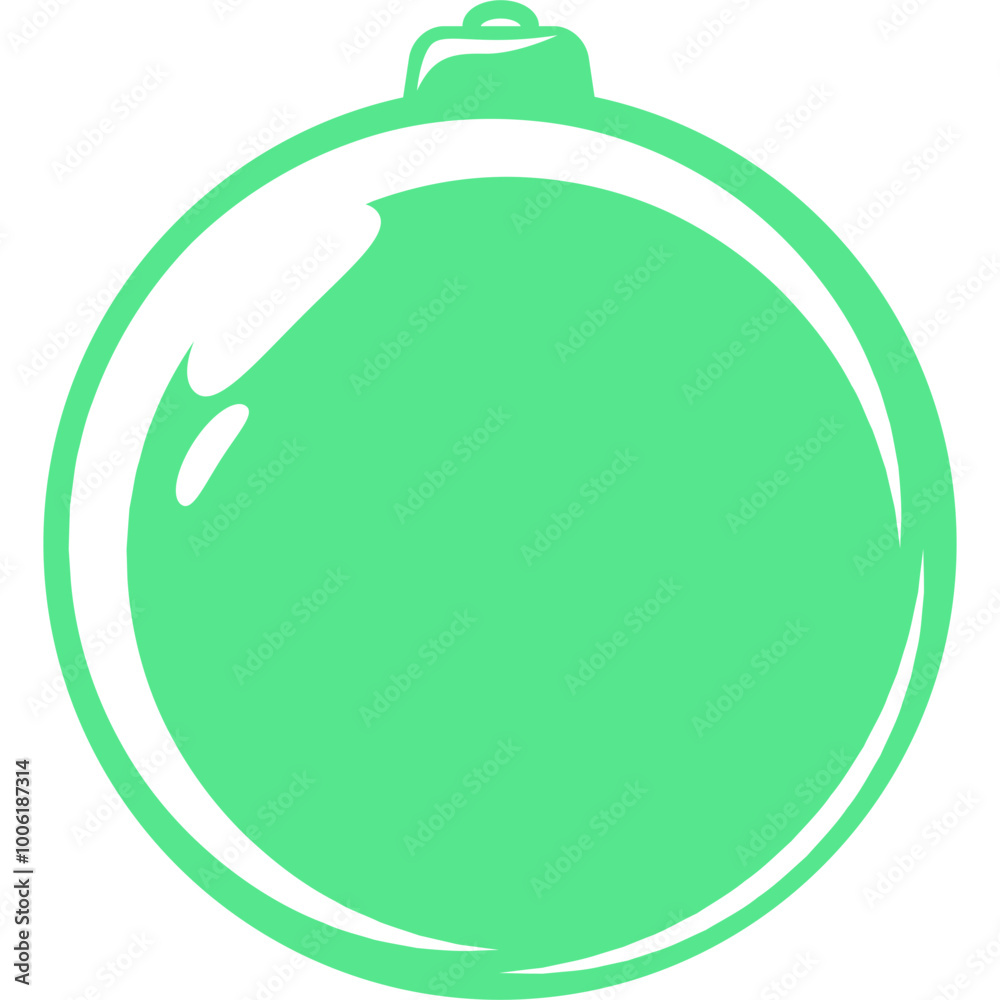 Christmas, New Year Vector Icon element, Isolated white background