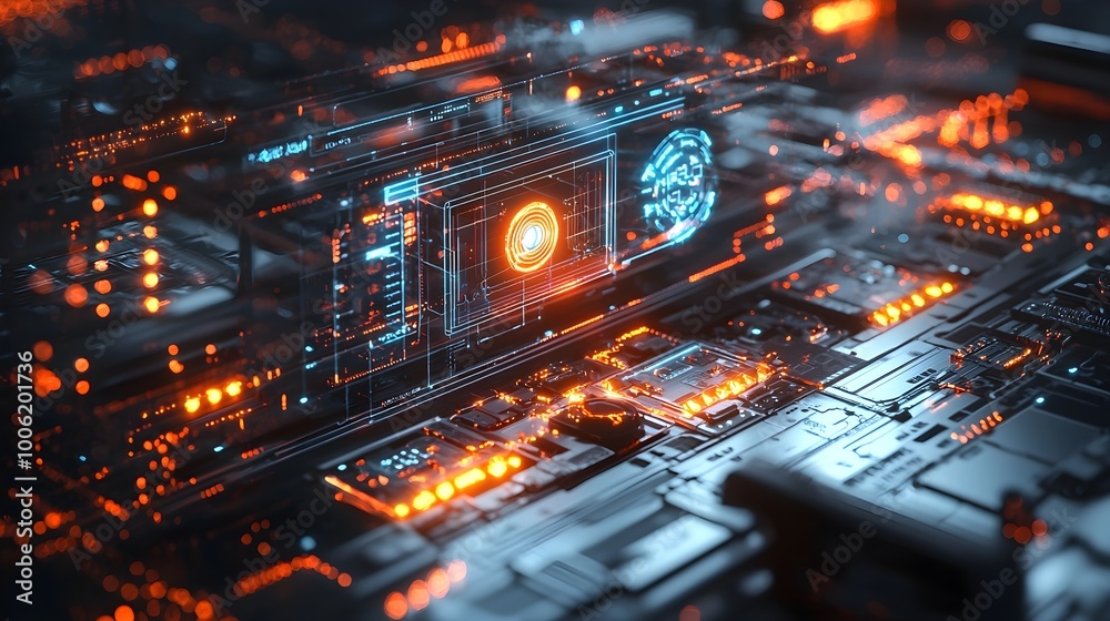 Futuristic Technology Interface Futuristic Technology Interface