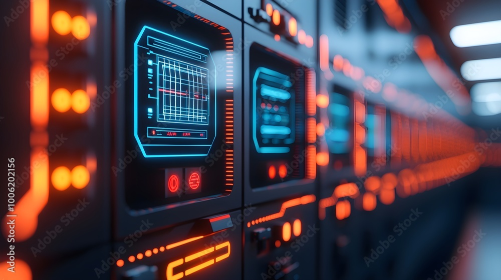 Futuristic Technology Interface