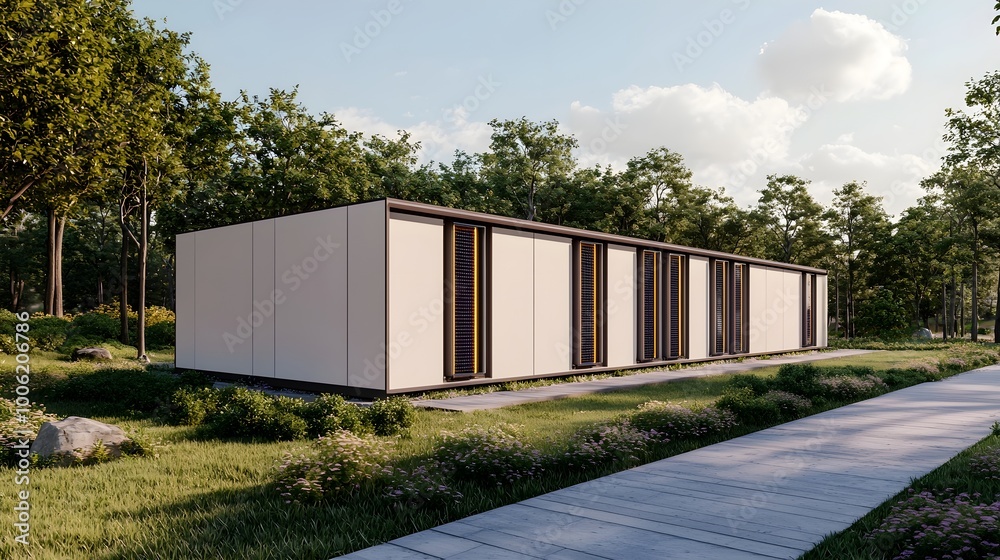 Modern House in Forest Modern House in Forest