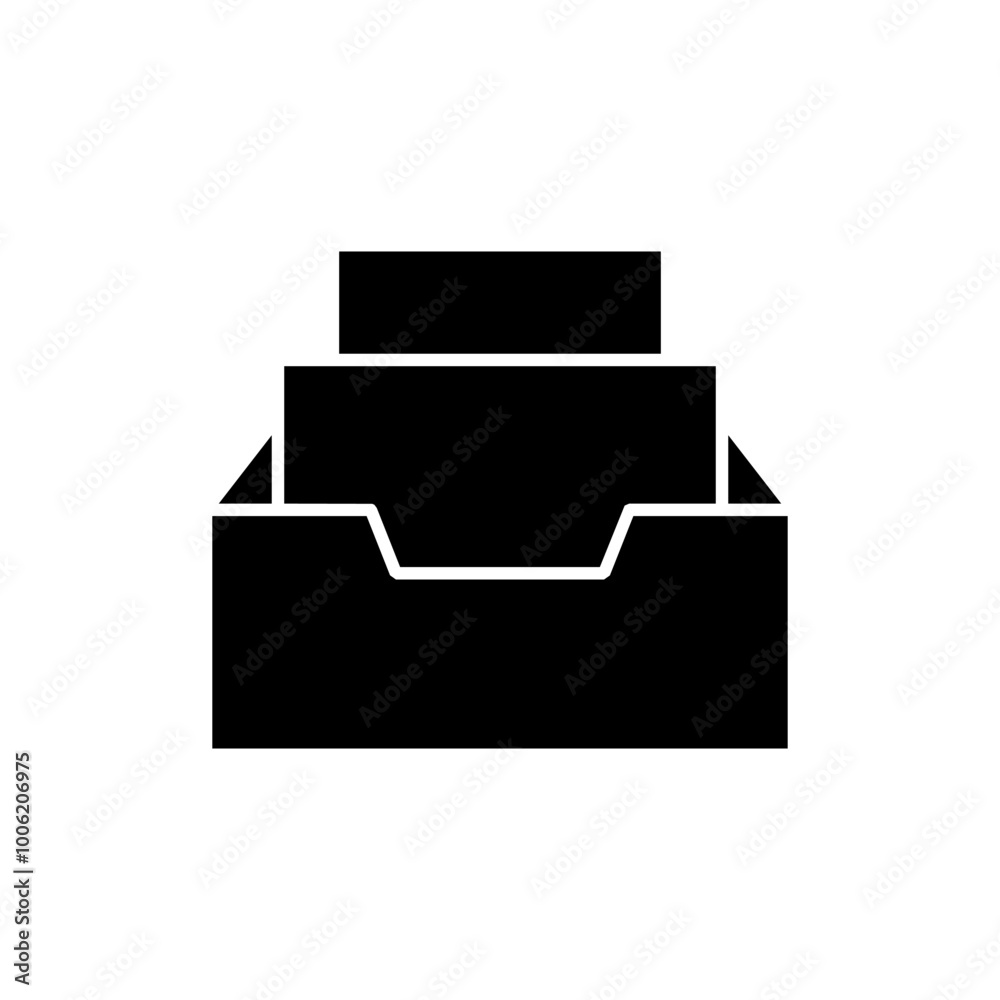 Archive folders icon vector. Document vector icon. Archive storage icon. Archive folders icon vector. Document vector icon. Archive storage icon.