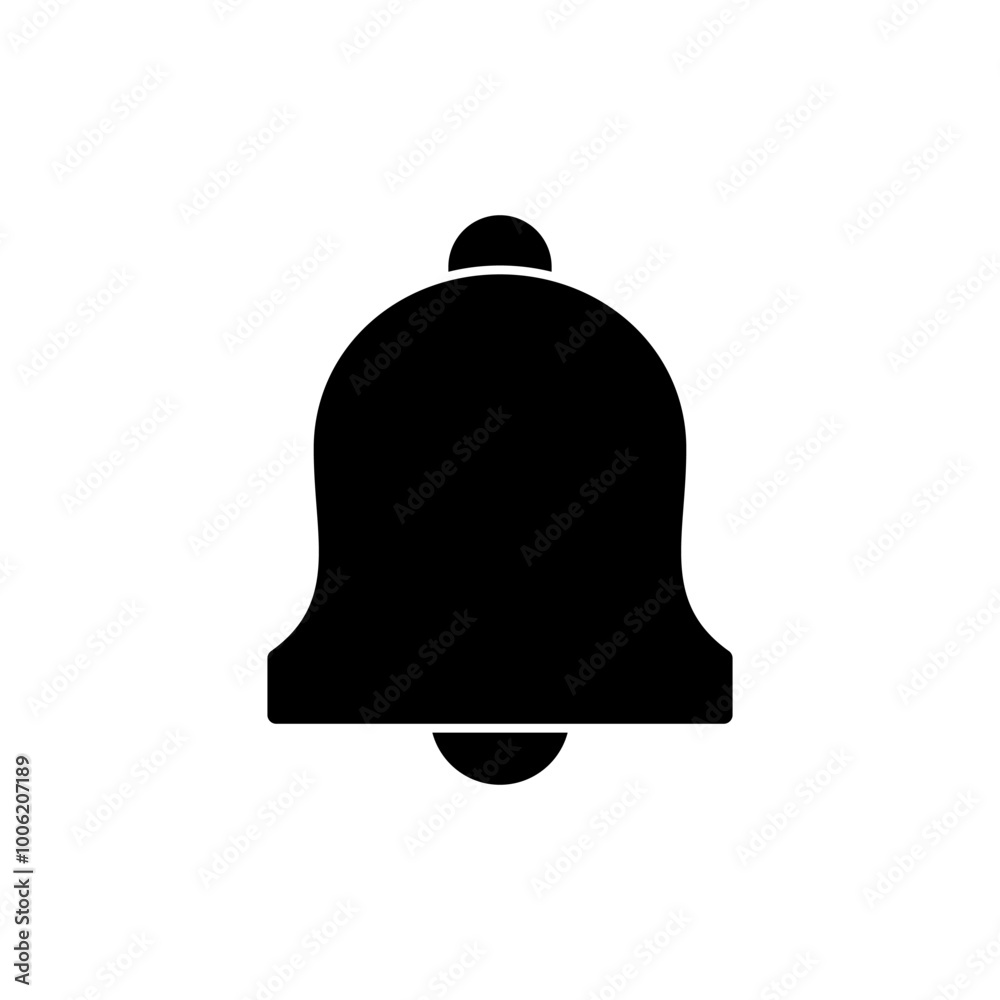 Bell icon vector. Notification sign and symbol for web site design Bell icon vector. Notification sign and symbol for web site design