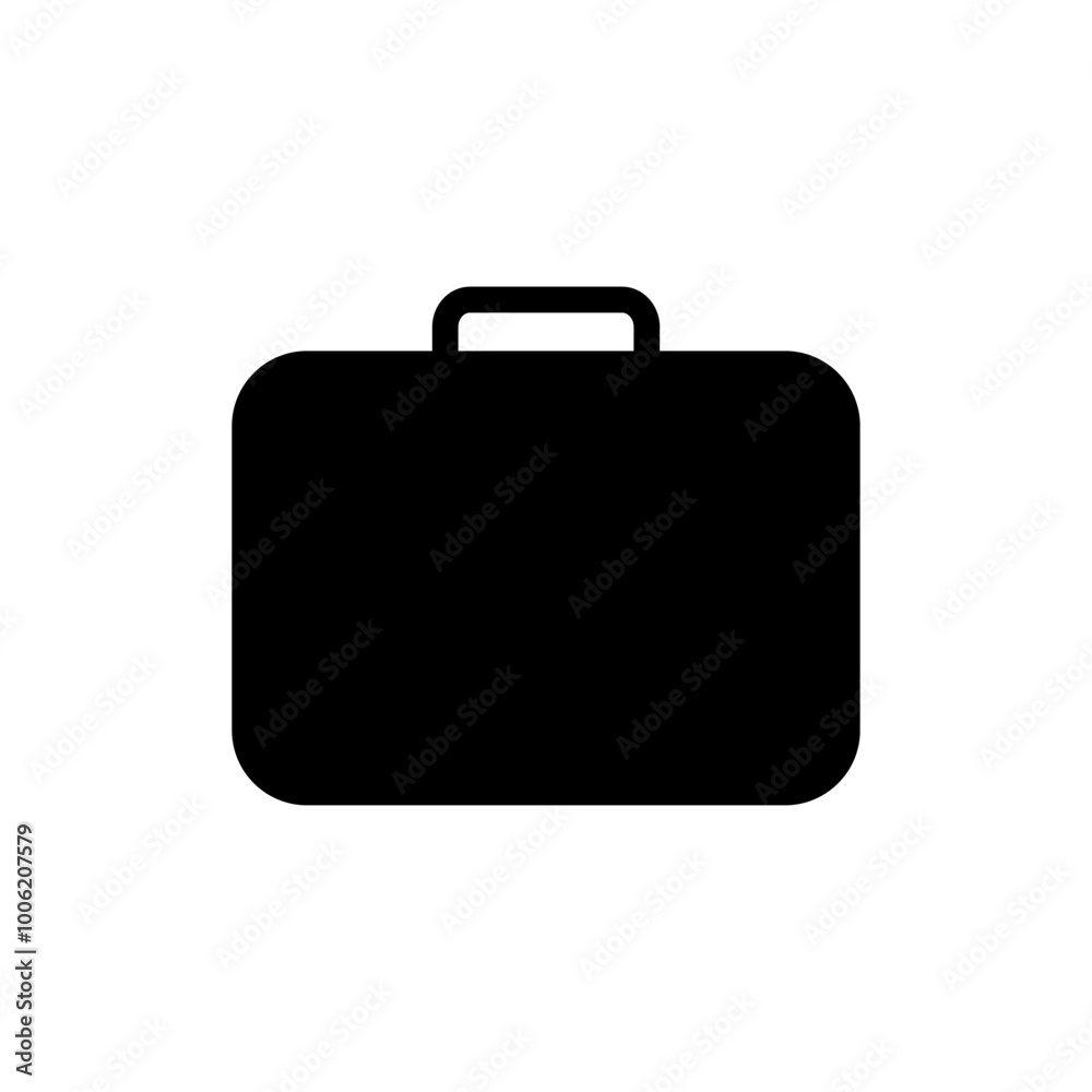 Briefcase icon vector. suitcase sign and symbol. luggage symbol. Briefcase icon vector. suitcase sign and symbol. luggage symbol.