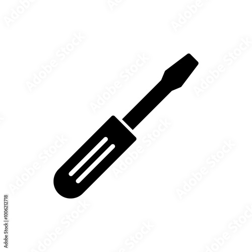 Screwdriver icon vector.tools sign and symbol