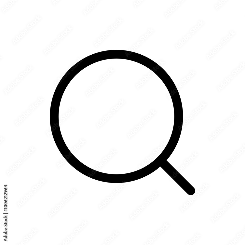 Search icon vector. search magnifying glass sign and symbol Search icon vector. search magnifying glass sign and symbol