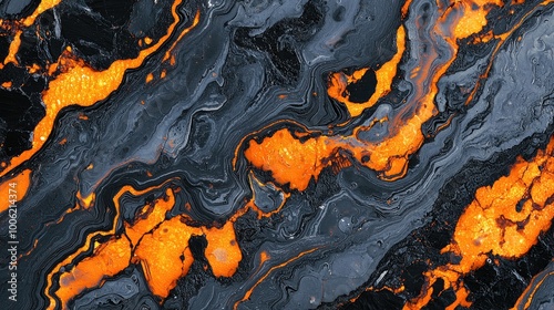 marble paper but lava inspired