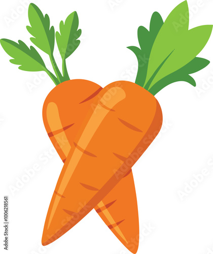 Emphasizing the natural sweetness and golden color of the carrot, this name reflects its value as a nutritious and treasured crop vector art illustration