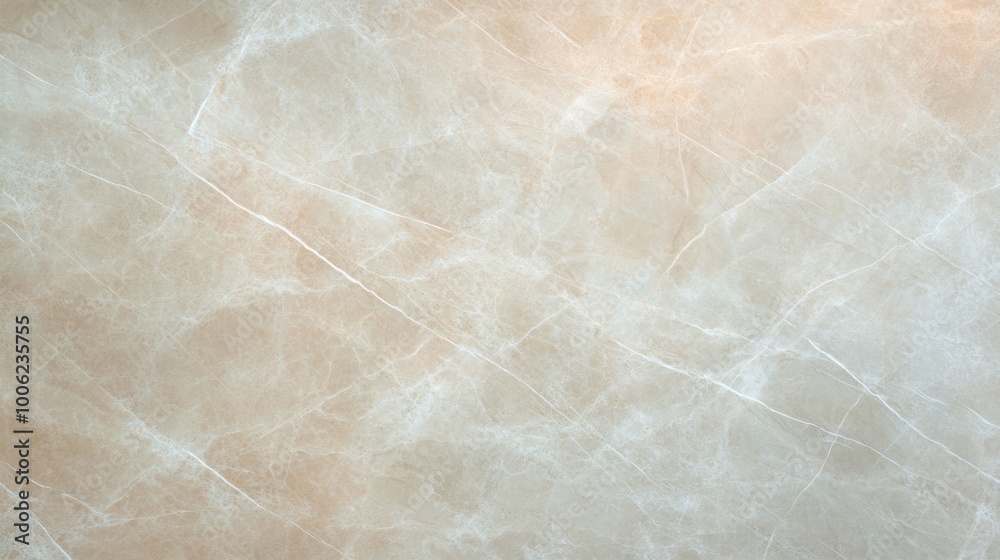 Fototapeta premium A sophisticated marble surface showcases subtle gray veining, providing an elegant and timeless backdrop ideal for high-end interior design projects. The layout allows for ample copy space
