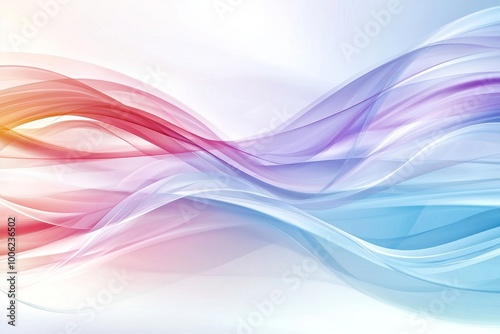 It has a continuous gradient of colors ranging from dark blue to violet, purple, magenta, pink, maroon and red.